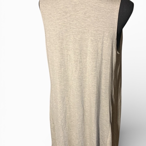 Azules Gray Open Front Cardigan (item#10160) - Picture 5 of 6